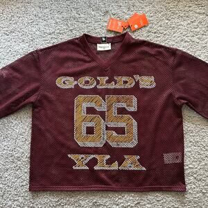 Men's YoungLA4078 - Golds Gym Jersey. XL, NWT, Burgundy(SOLD OUT)
